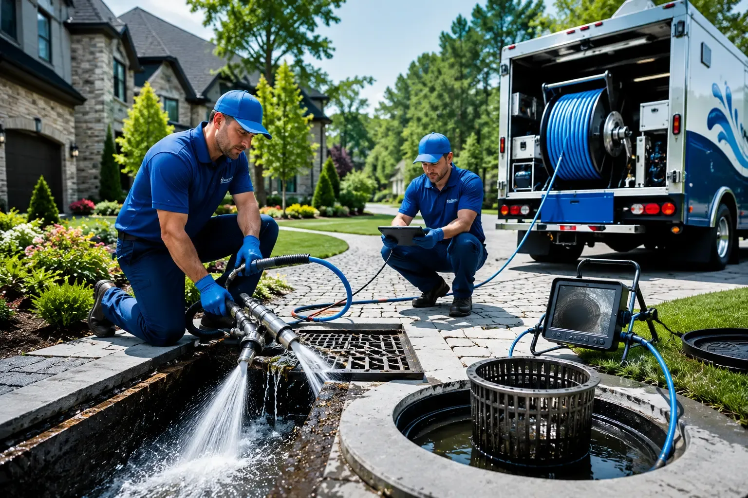 Local outdoor drain cleaning professionals in Hilltown, PA